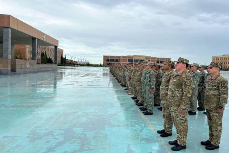 Dövlət Suverenliyi Günü münasibətilə Azərbaycan Ordusunda silsilə tədbirlər keçirilib - FOTO