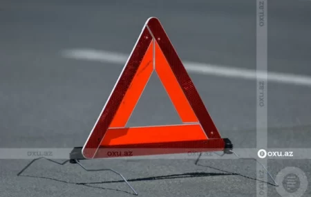 "Abşeron ticarət mərkəzi" nin qarşısında AĞIR QƏZA: İki nəfər öldü