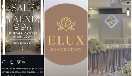 Daha bir fırıldaqçı şirkət: Beh alandan sonra yoxa çıxırlar - "Elux Decotation"