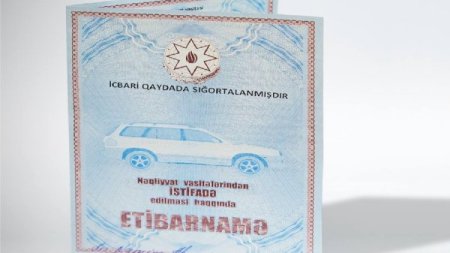 MAŞINLARA ETİBARNAMƏ VERİLMƏSİ QÜVVƏDƏN DÜŞƏCƏK?