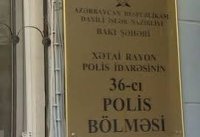 Sabiq polis nəfəri yarım saatlıq həbs edildi