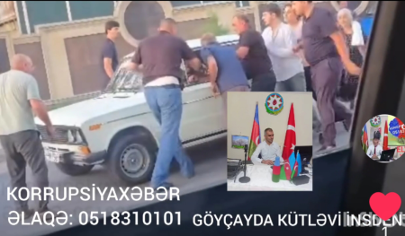 GÖYÇAY QARIŞDI!!! KÜTLƏVİ İNSDENT